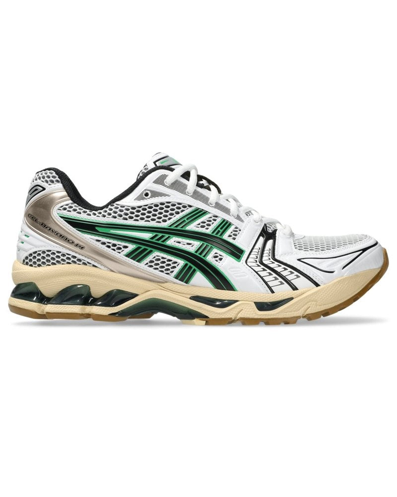 ASICS GEL-KAYANO 14 — White / Hinoki Beige