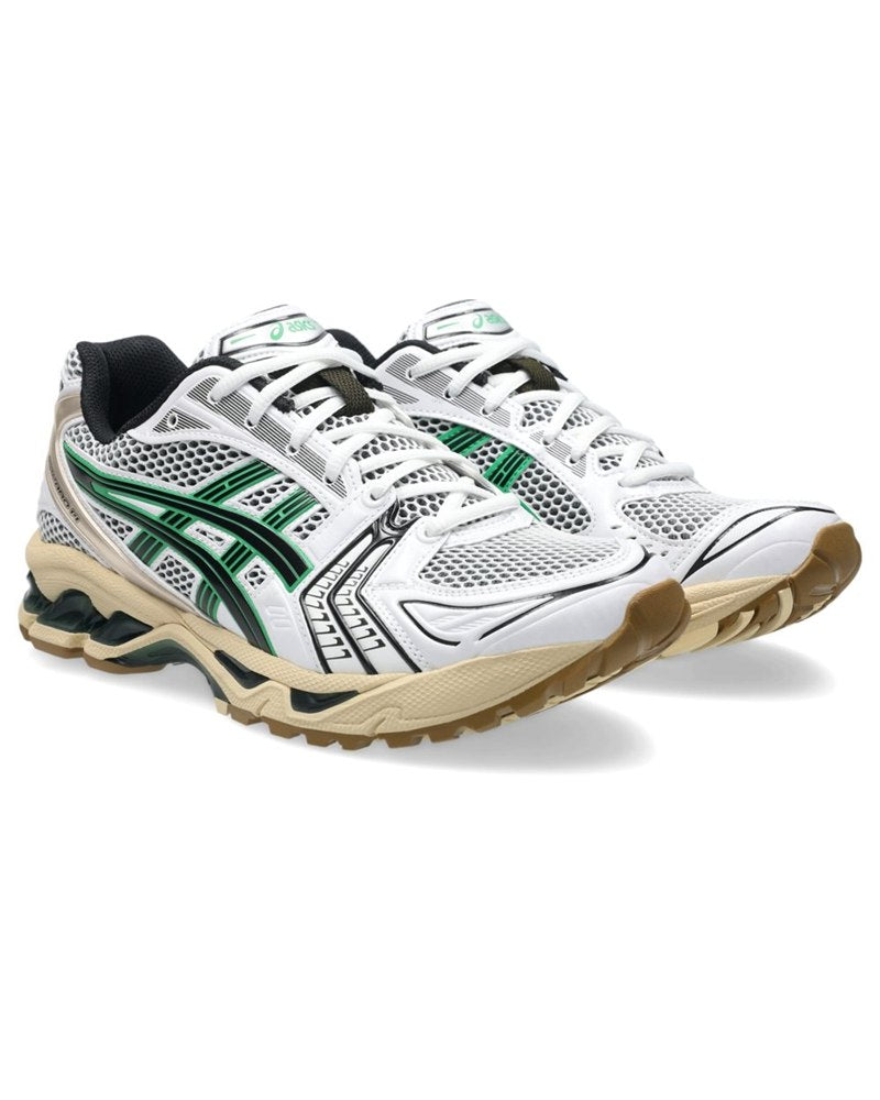 ASICS GEL-KAYANO 14 — White / Hinoki Beige