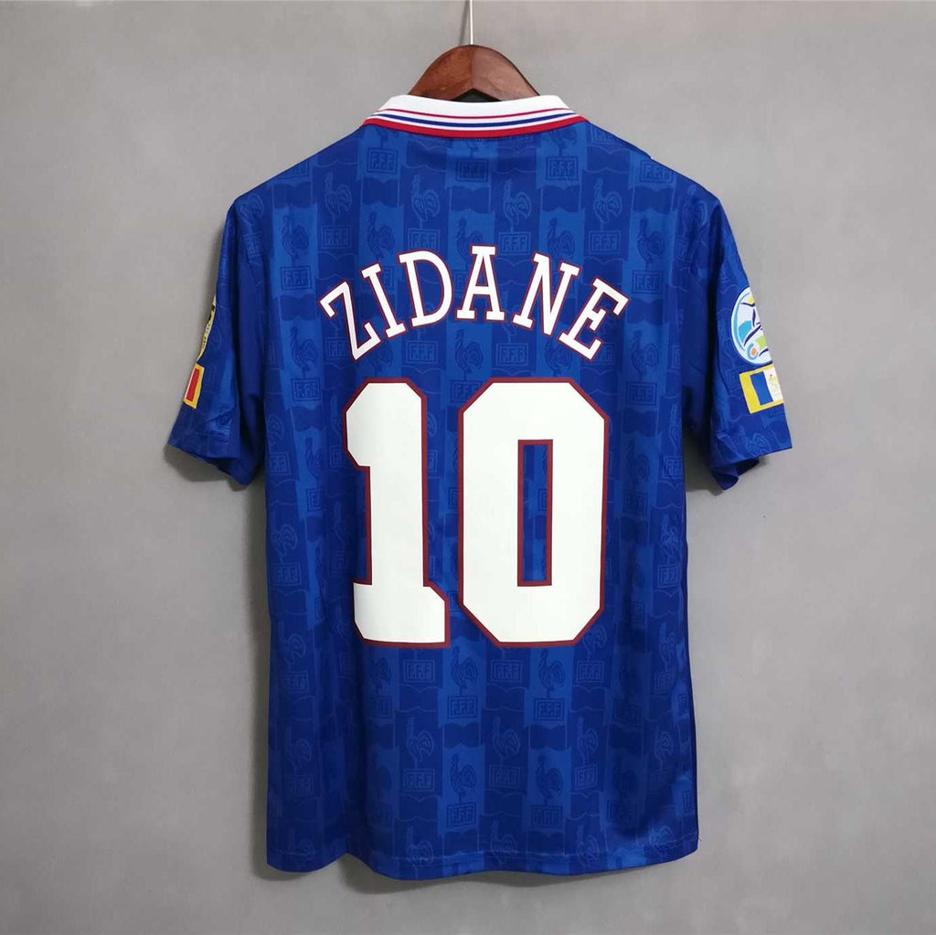Zidane France Home Jersey 1996 — image 1