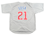 Sammy Sosa Autographed  Jersey (JSA)