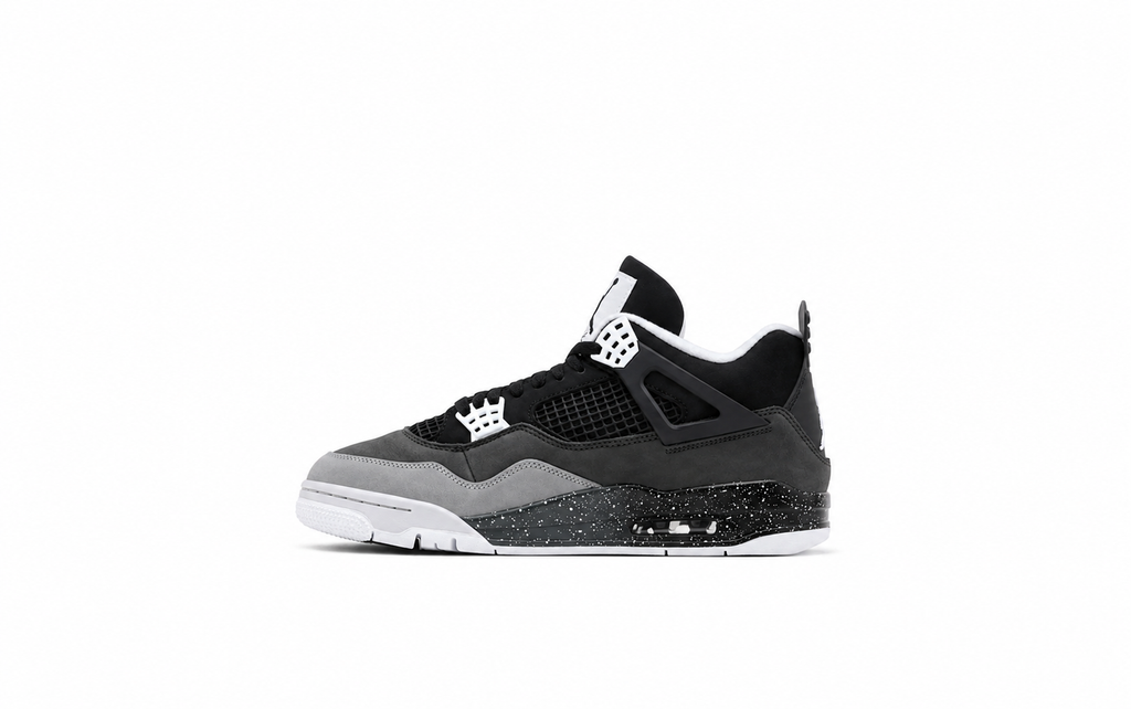 Air Jordan 4 Retro Fear — Black Cement