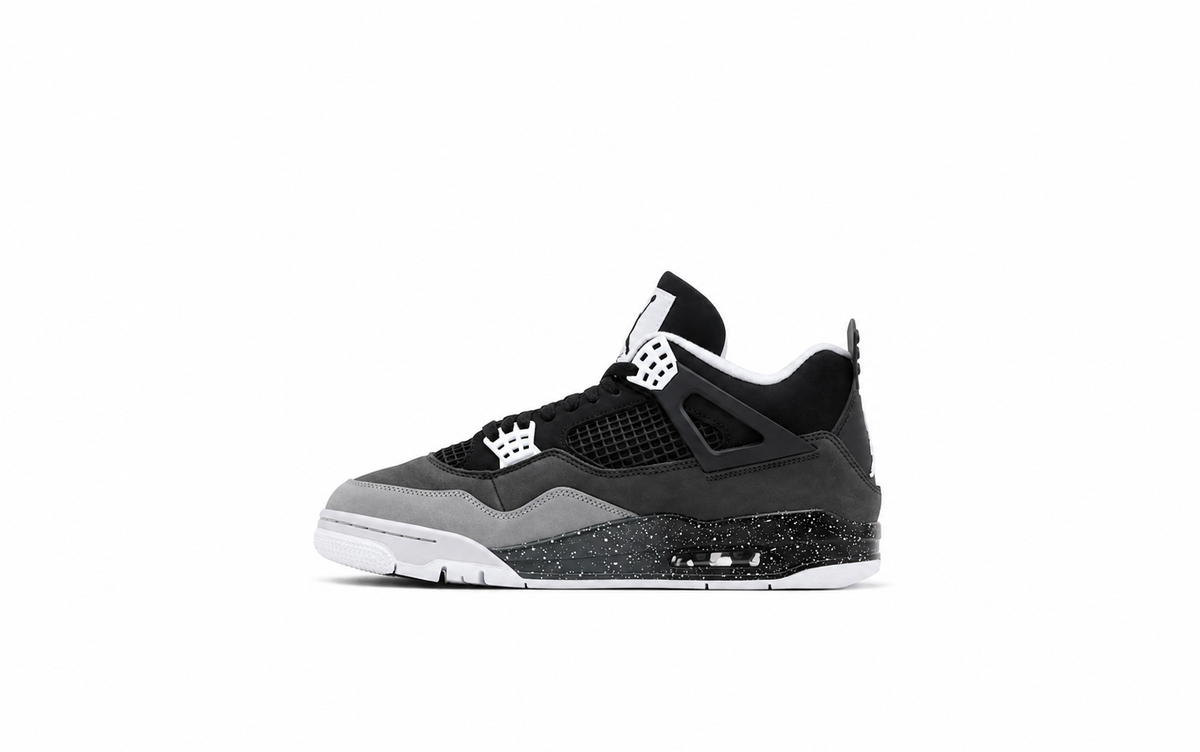 Air Jordan 4 Retro Fear — Black Cement