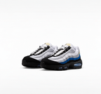 Nike Air Max 95 — White/Black/Reflect Silver/Royal Blue