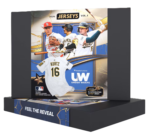 2026 Fanatics Under Wraps MLB Jersey Volume-1 (Single Mystery Box)