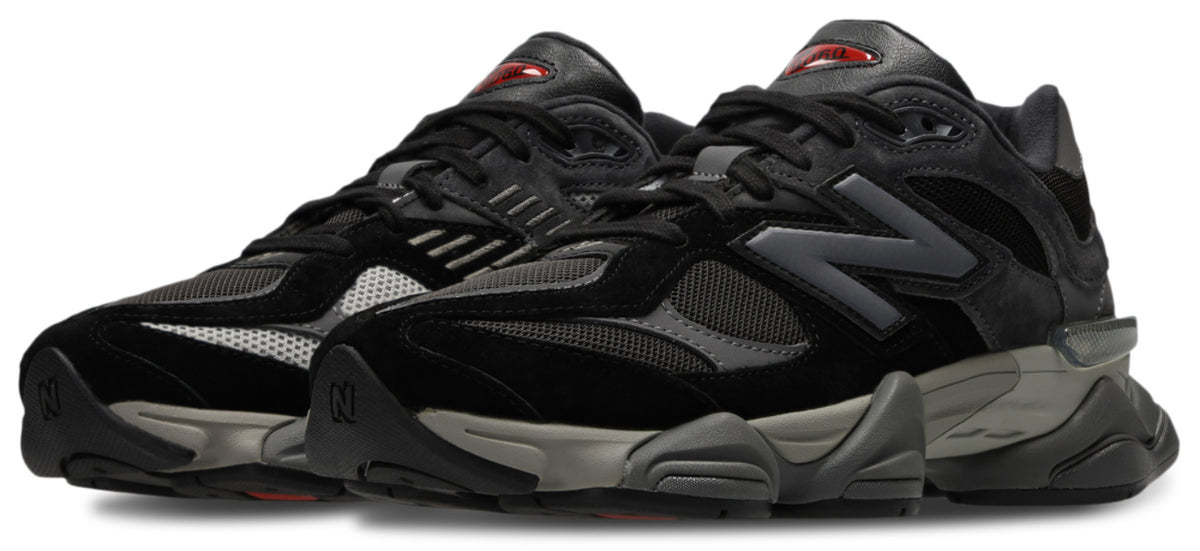 New Balance 9060 - Men Shoes — Grey-Black-White — image 2