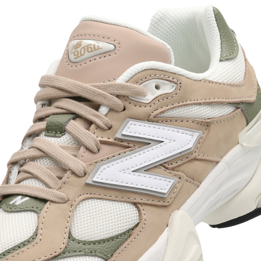 New Balance 9060 - Men Shoes — Mindful Grey-Dark Olivine — image 7