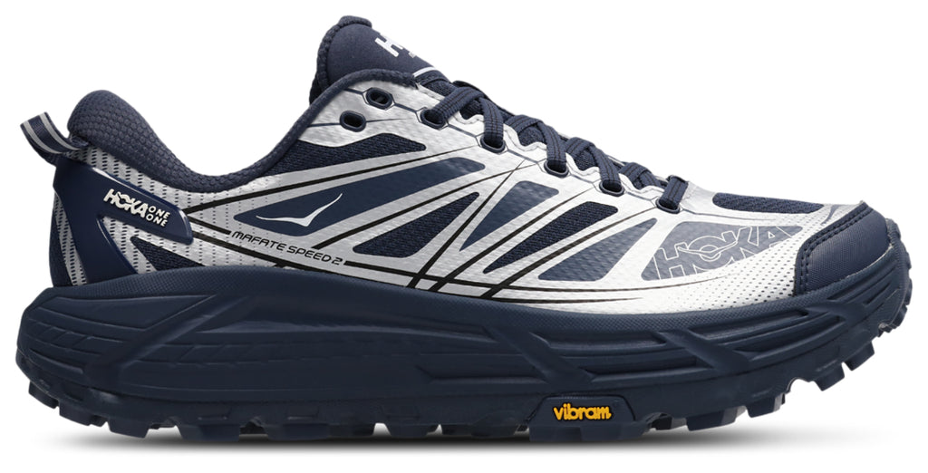 Hoka Mafate Speed 2 - Men Shoes — Varsity Navy-Silver-Blue — image 1