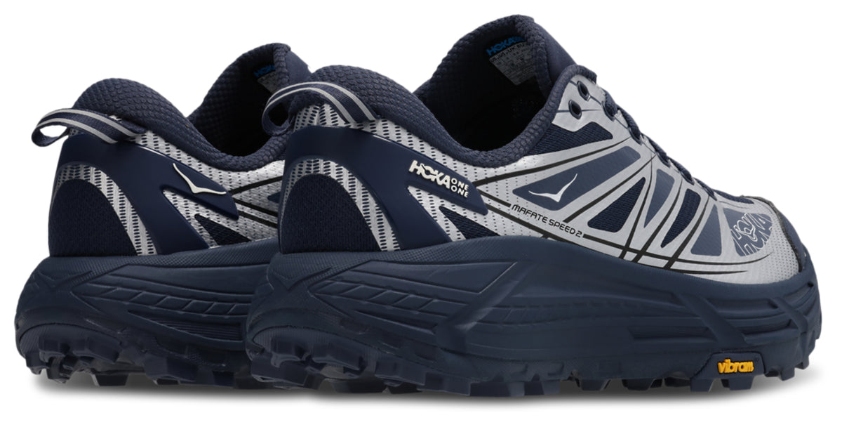 Hoka Mafate Speed 2 - Men Shoes — Varsity Navy-Silver-Blue — image 3