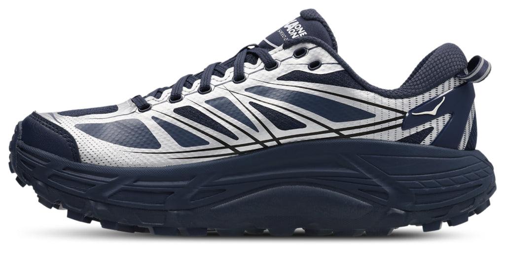 Hoka Mafate Speed 2 - Men Shoes — Varsity Navy-Silver-Blue — image 4