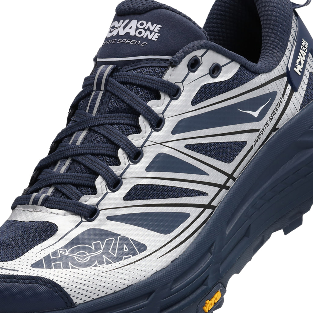 Hoka Mafate Speed 2 - Men Shoes — Varsity Navy-Silver-Blue — image 8