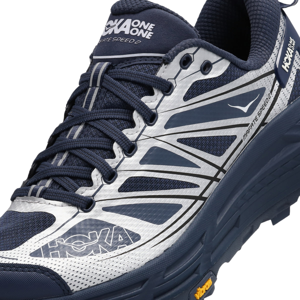 Hoka Mafate Speed 2 - Men Shoes — Varsity Navy-Silver-Blue — image 8