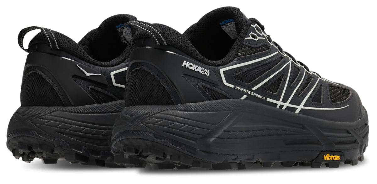 Hoka Mafate Speed 2 - Men Shoes — Black-Carbon Black-Black — image 3