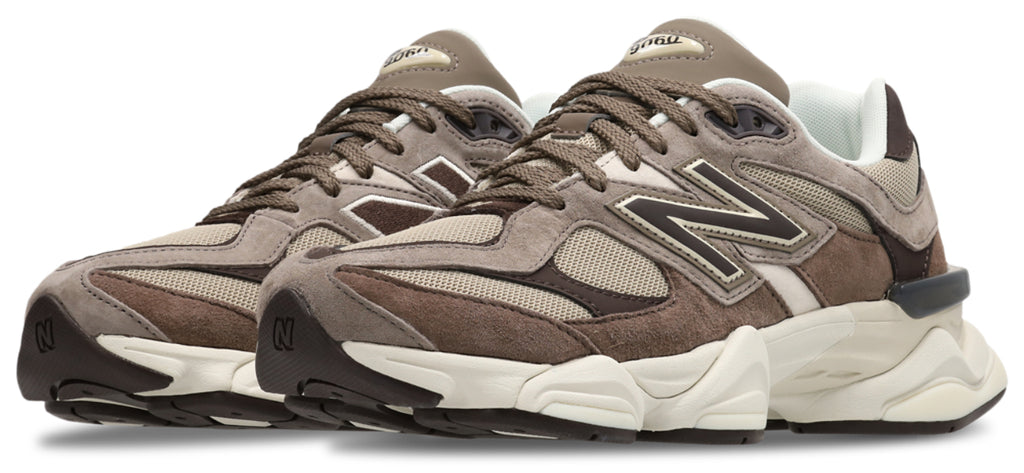 New Balance 9060 - Men Shoes — Thunder Brown-Stoneware — image 2