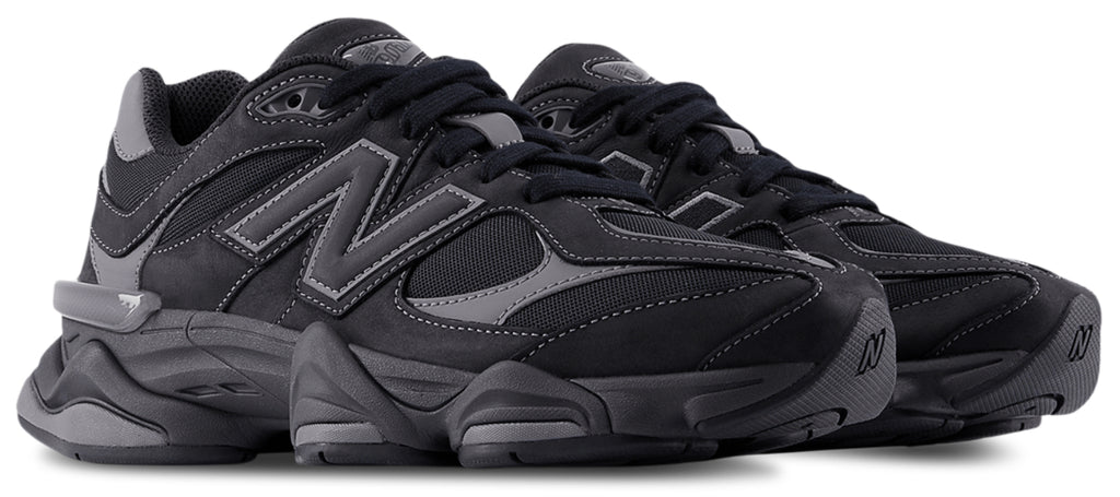 New Balance 9060 - Men Shoes — Black-Castlerock — image 2