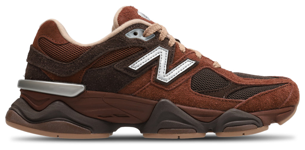 New Balance 9060 - Women Shoes — Black Coffee-Rich Oak — image 1