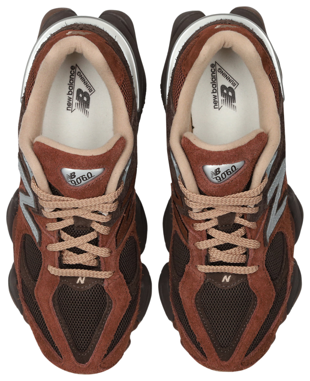 New Balance 9060 - Women Shoes — Black Coffee-Rich Oak — image 5
