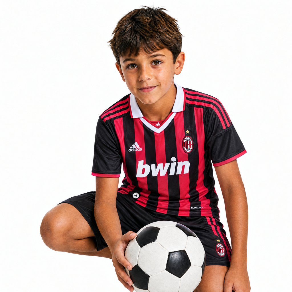 Milan Completo Home 2009/10 - BAMBINO