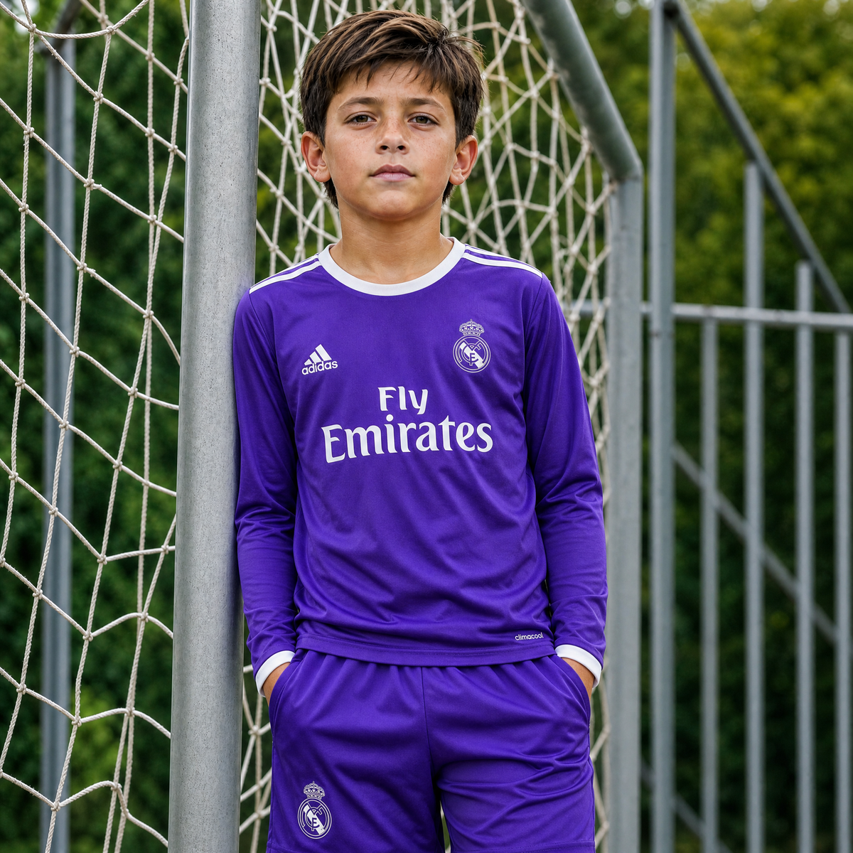 Real Madrid Completo Third Long 2016/17 - BAMBINO