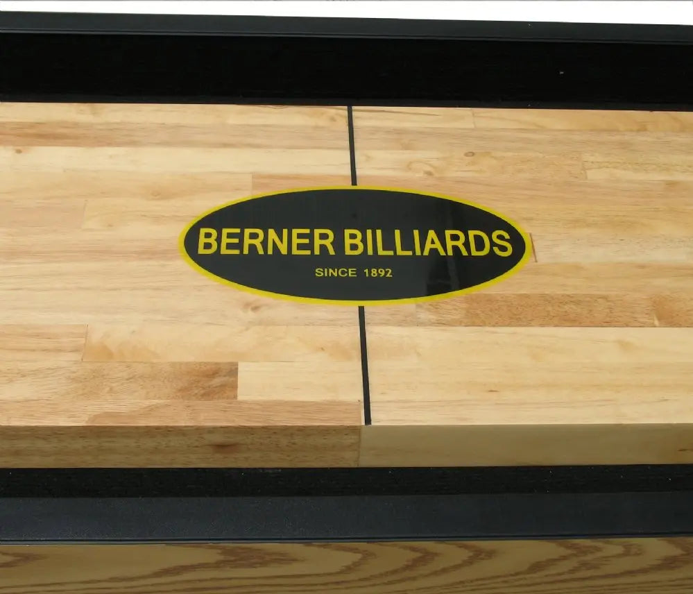 "The Standard" 9 Foot Shuffleboard Table by Berner Billiards in Cherry, Espresso or Black
