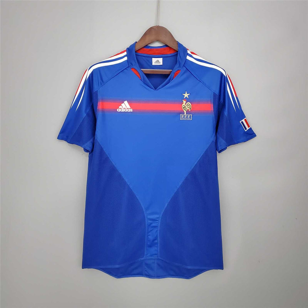 Zidane France Home 2004 Jersey