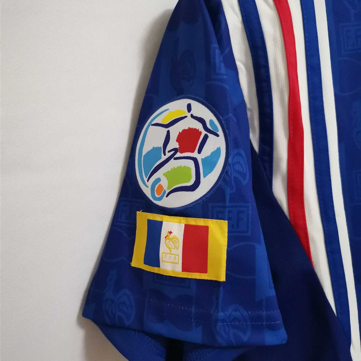 Zidane France Home Jersey 1996 — image 6