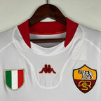 Roma Away Jersey White 2001/02
