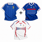 Francia 1982 + Francia 1998 + Francia Away 2006