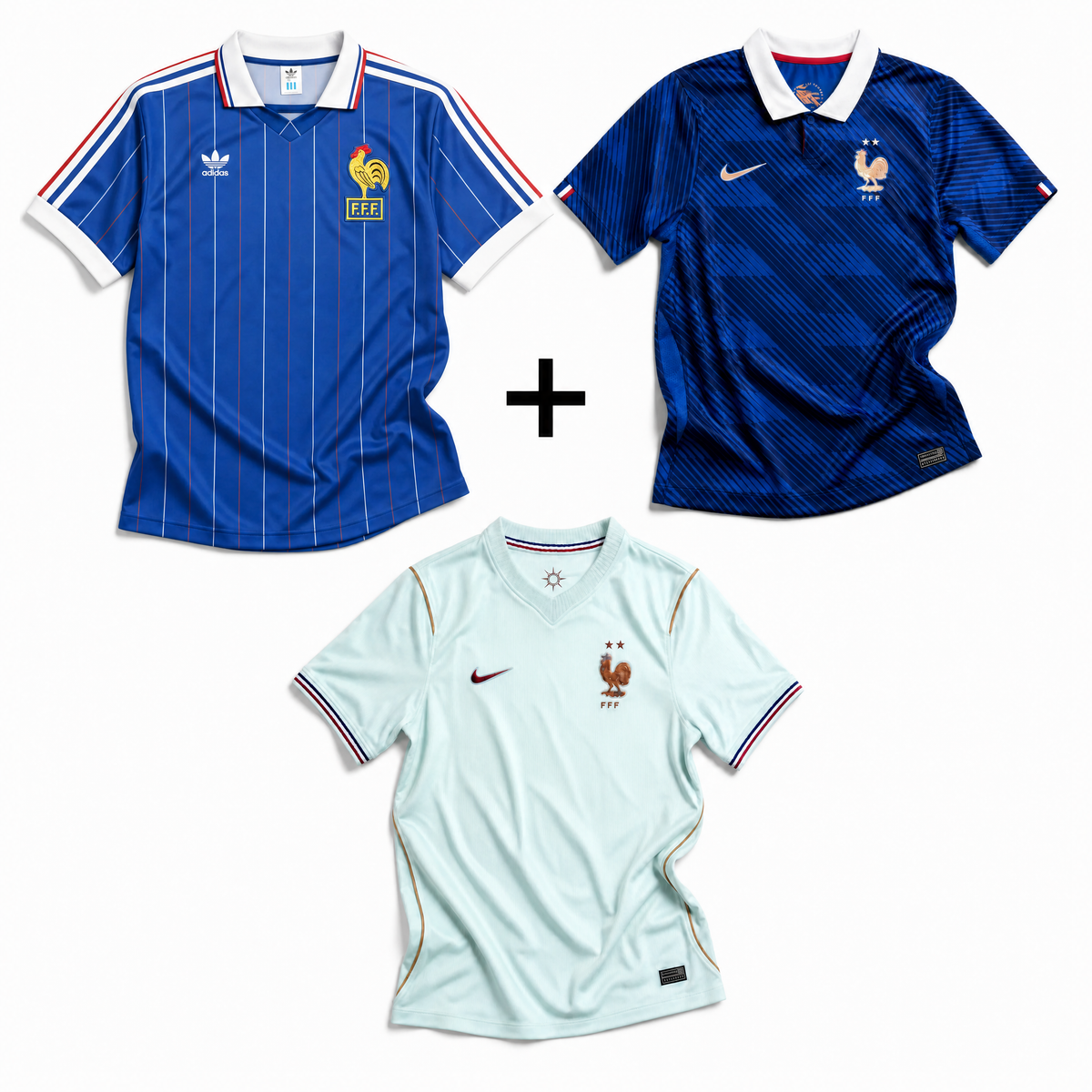 Francia 1982 + Francia Home 2026 + Francia Away 2026