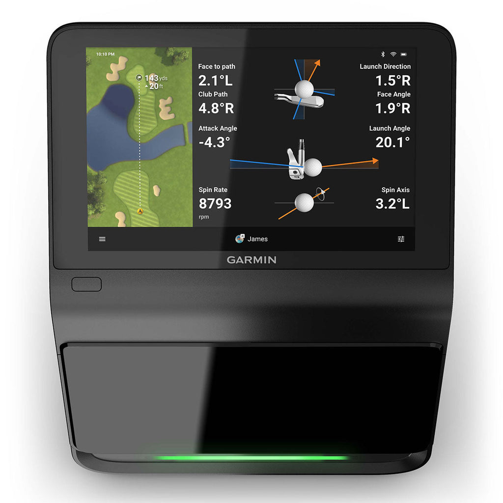 Garmin Approach R50 Golf Launch Monitor Home Net Studio with The Net Return Premium Hitting Net Package