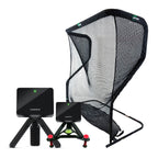 Garmin Approach R10 Golf Launch Monitor Home Net Studio with The Net Return Premium Hitting Net Package