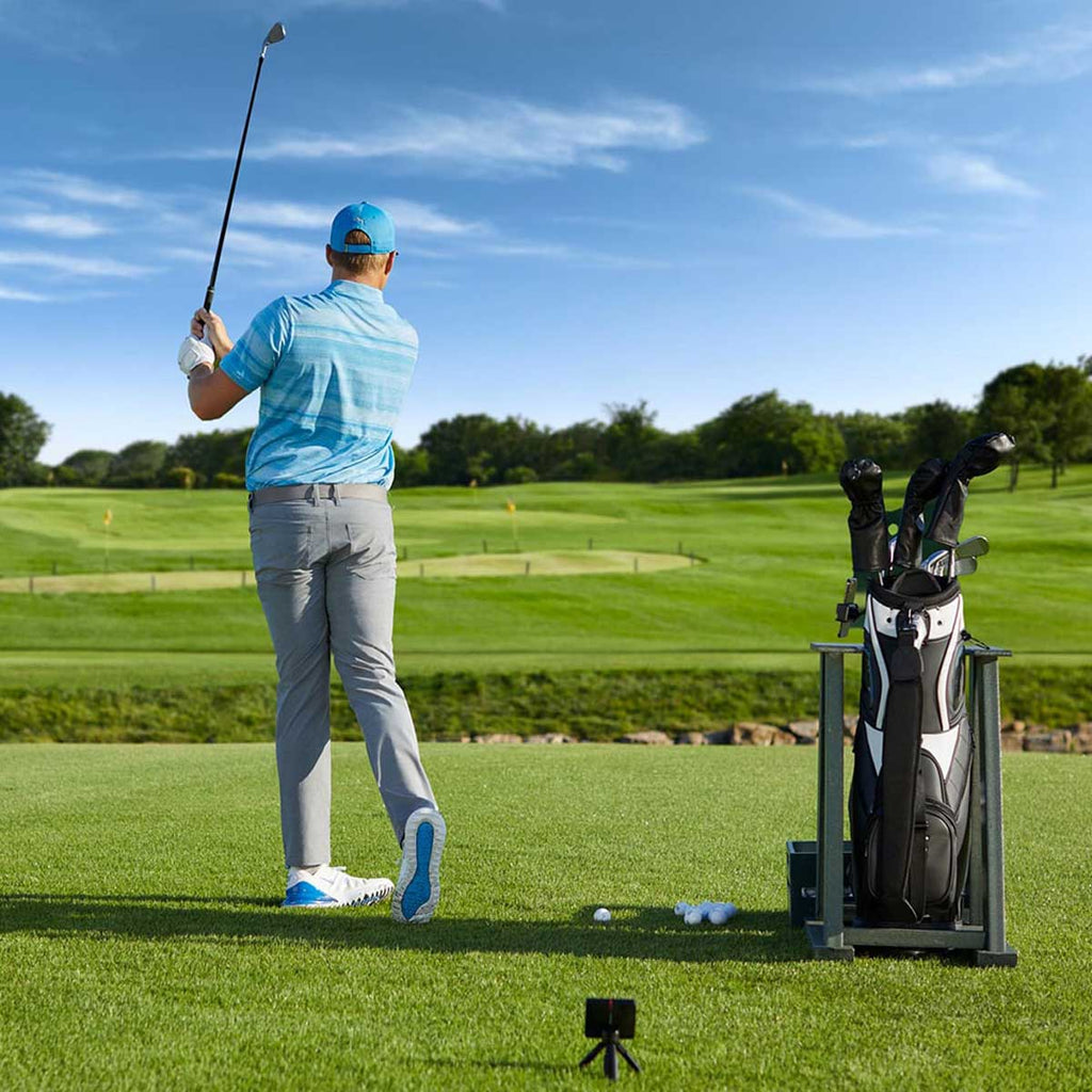 Garmin Approach R10 Golf Launch Monitor Home Net Studio with The Net Return Premium Hitting Net Package