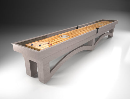 Arch Shuffleboard Table - Solid Oak Craftsmanship with Champion’s Signature Gameplay