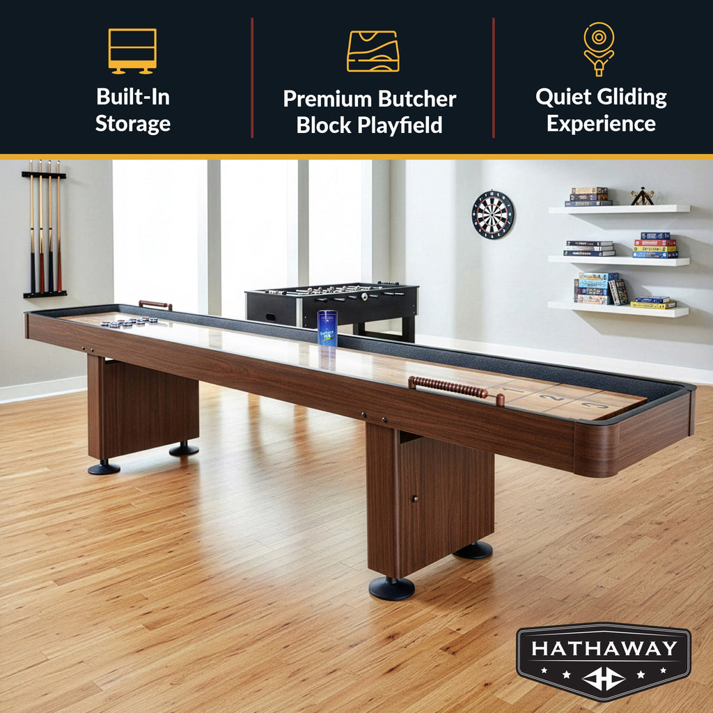 Hathaway Challenger Shuffleboard Table BG1205 / BG1210 / BG1212 / BG1214 / BG1218