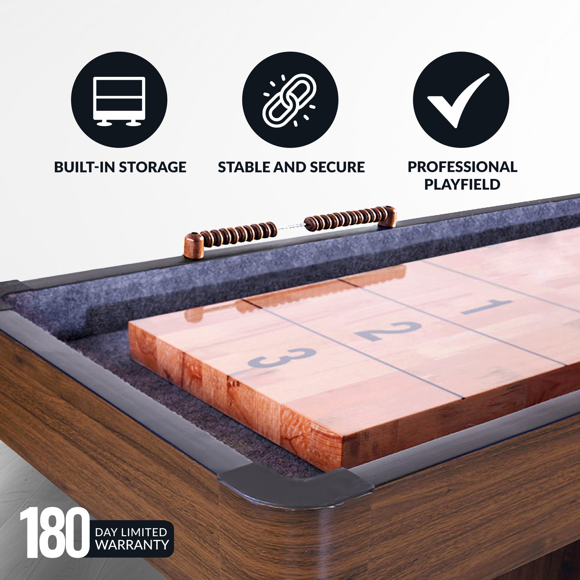 Hathaway Challenger Shuffleboard Table BG1205 / BG1210 / BG1212 / BG1214 / BG1218