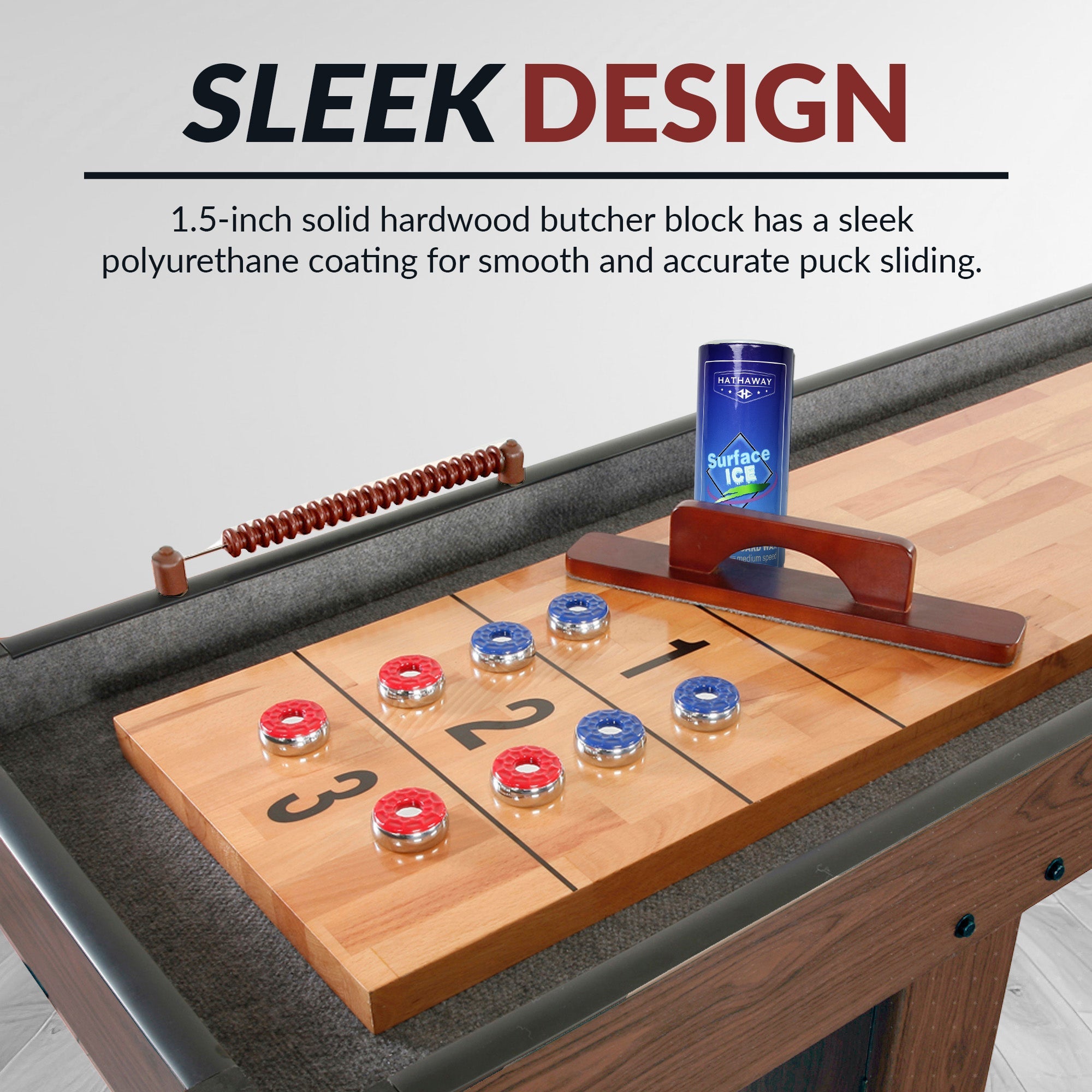 Hathaway Challenger Shuffleboard Table BG1205 / BG1210 / BG1212 / BG1214 / BG1218