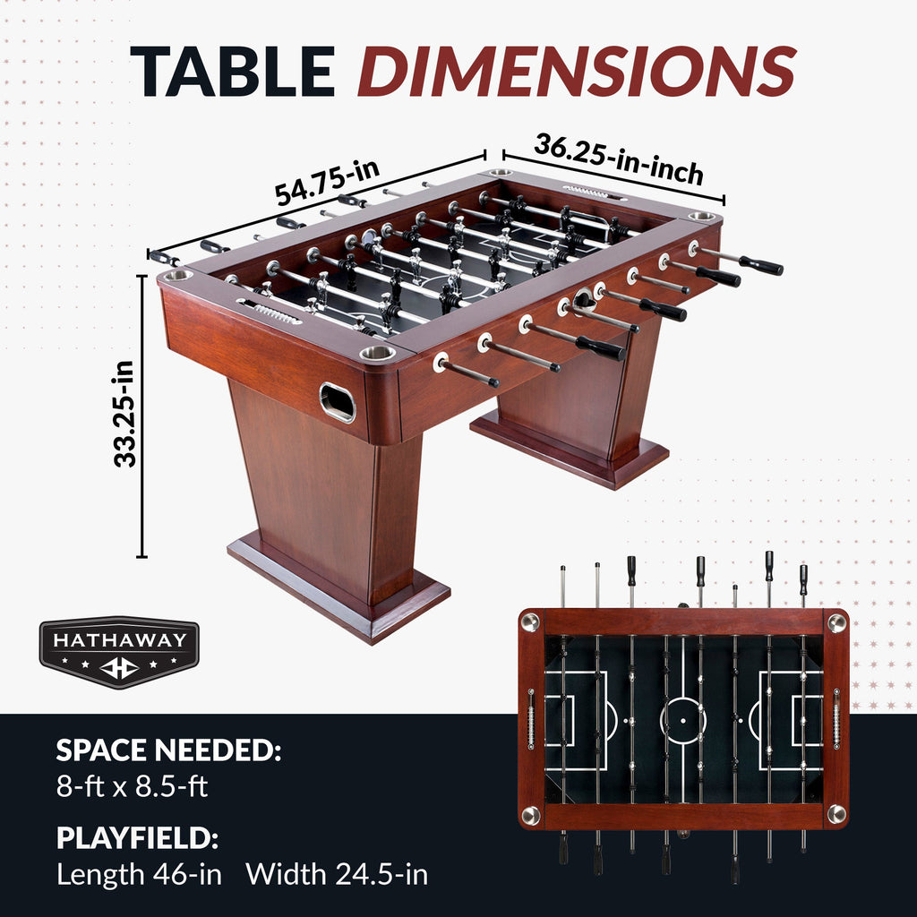 Hathaway Millennium 55-in Foosball Table BG2035