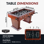 Hathaway Millennium 55-in Foosball Table BG2035