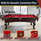 Hathaway Augusta 8-ft Pool Table BG2527 / BG2670