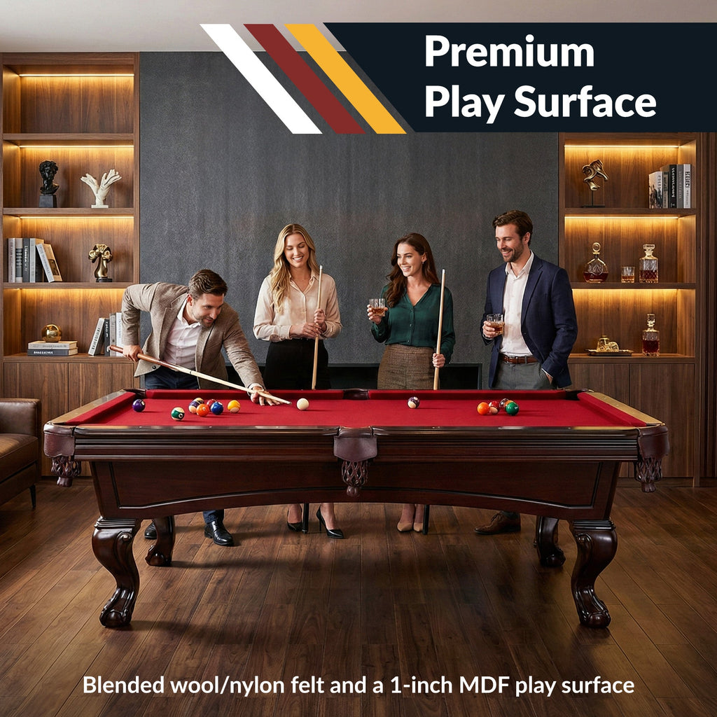 Hathaway Augusta 8-ft Pool Table BG2527 / BG2670