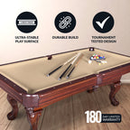 Hathaway Augusta 8-ft Pool Table BG2527 / BG2670