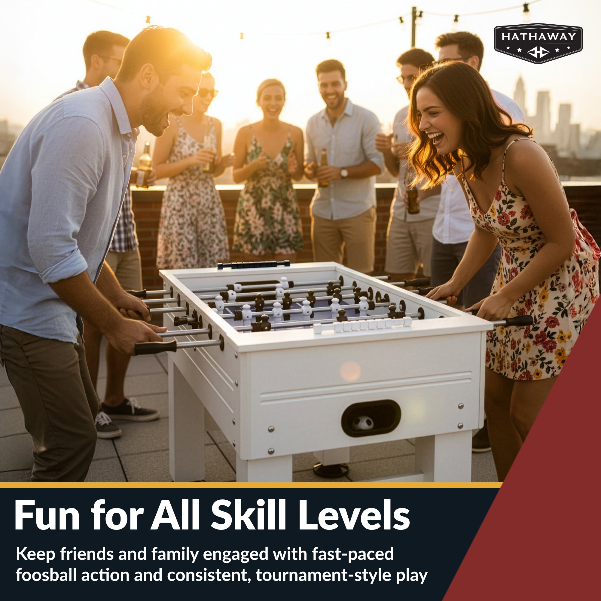 Hathaway Highlander 55-in Outdoor Foosball Table BG3148