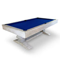 Hathaway Montecito 8-ft Pool Table - Driftwood Finish with Blue Felt BG5021