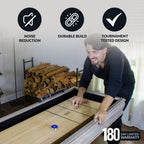 Hathaway Montecito 12-ft Shuffleboard Table - Driftwood Finish BG5025