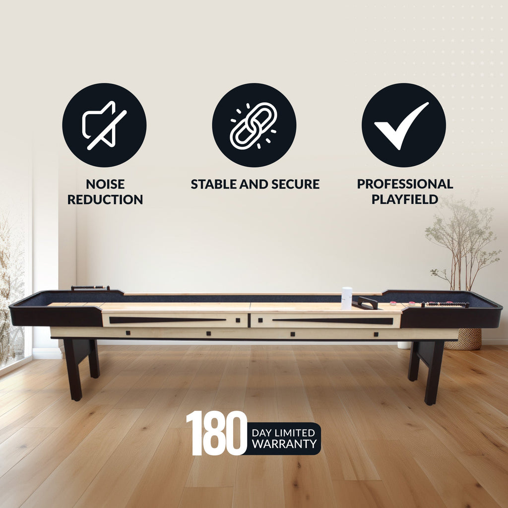 Hathaway Merlot Shuffleboard Table BG1305 / BG1312 / BG50357 / BG50358