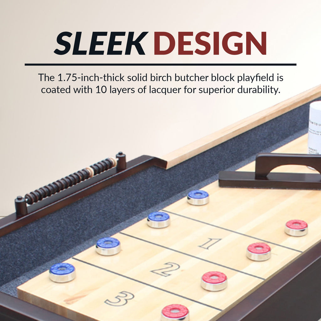 Hathaway Merlot Shuffleboard Table BG1305 / BG1312 / BG50357 / BG50358