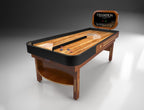 Bank Shot Shuffleboard Table - Compact Design with Bumper Play and Champion Craftsmanship