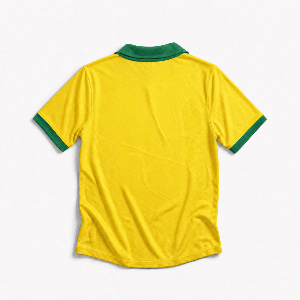 Brasile Maglia Home 1958 Vittoria Mondiali - NO NOME NO NUMERO - S