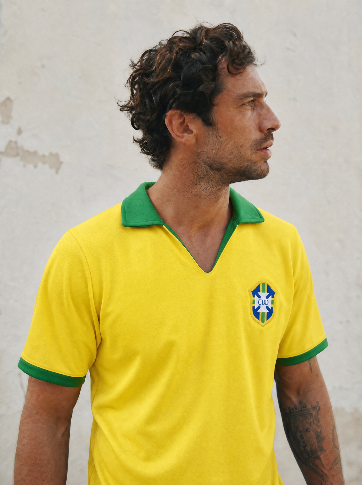 Brasile Maglia Home 1958 Vittoria Mondiali - NO NOME NO NUMERO - S