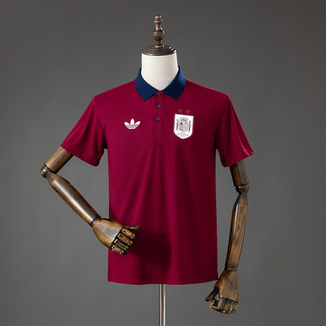 Spain 26/27 Polo Red Jersey