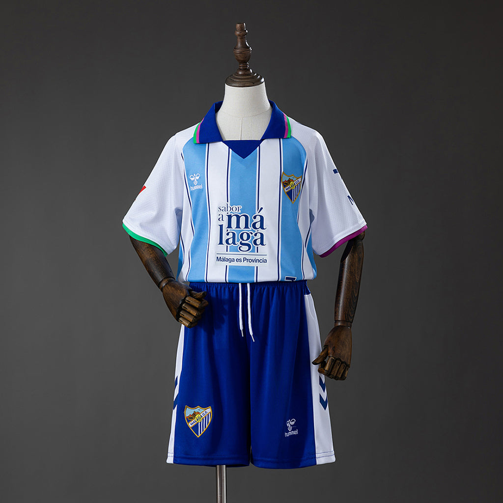 Malaga 26/27 Home Kids Kit Jersey
